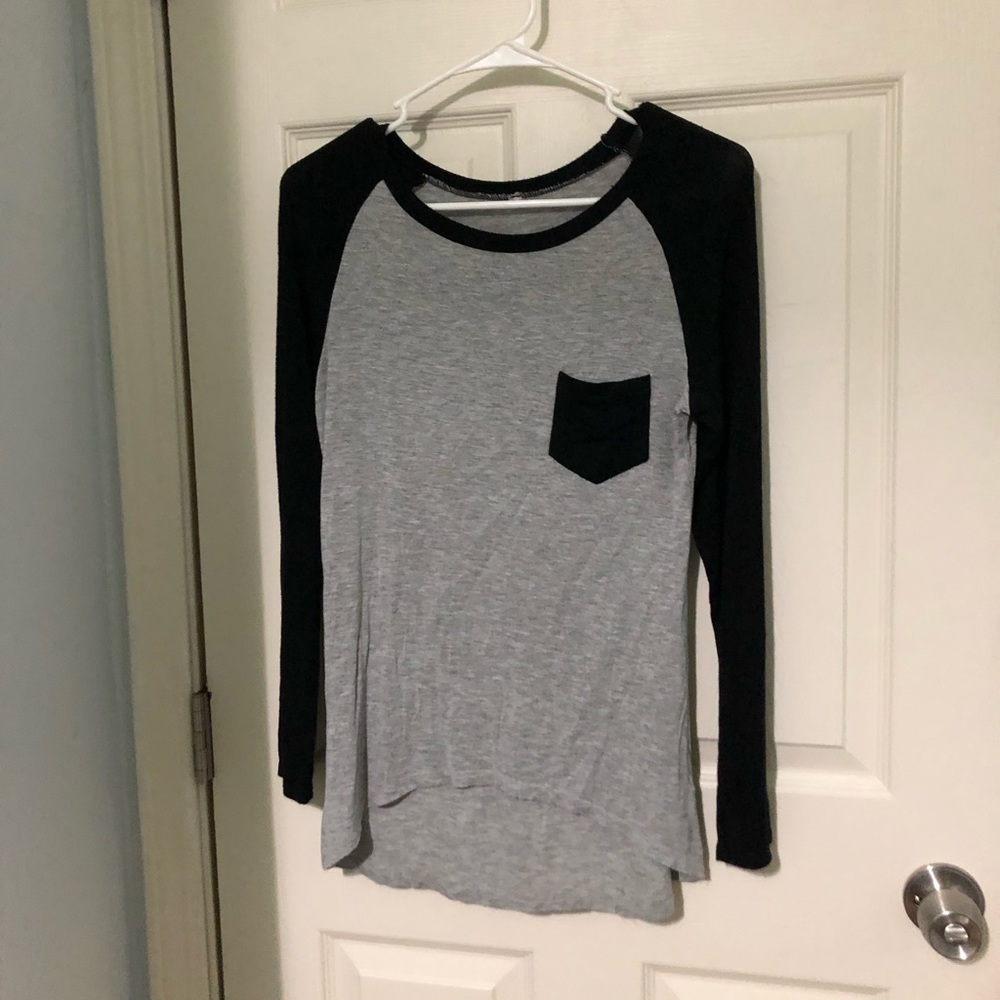 Black & Grey Long Sleevs